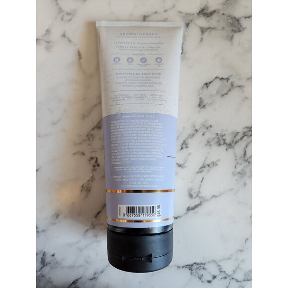 Bath & Body Works Lavender Vanilla Aromatherapy Moisturizing Body Wash 10 Fl Oz - Picture 4 of 4
